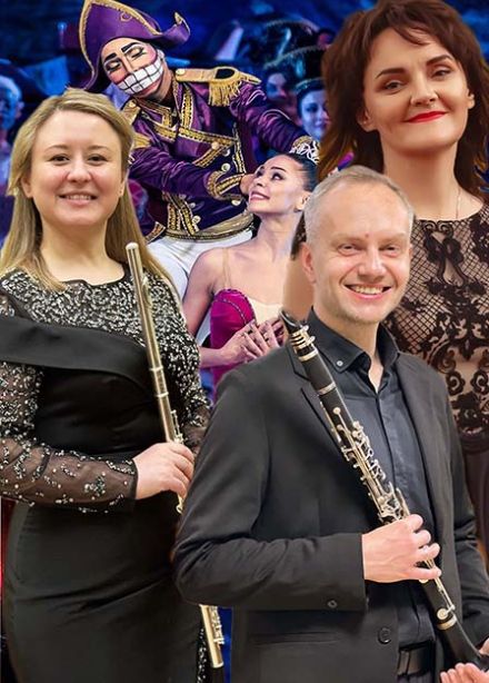 Чайковский - Щелкунчик и Лебединое озеро на органе, флейте и кларнете